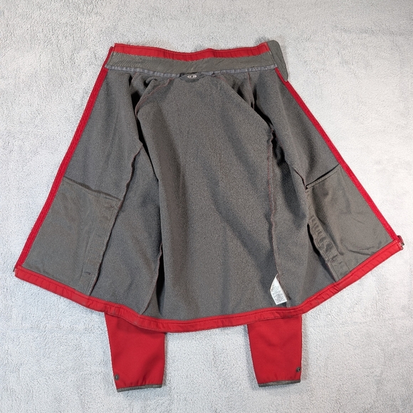 Salomon Women's Ski Jacket Liner Red Small Softshell - Picture 10 of 13